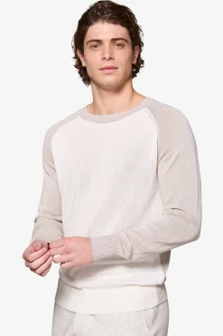 Maglia raglan DNJ off white