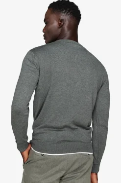 Maglia scollo a V verde