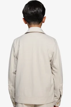 Overshirt jersey sabbia Kids