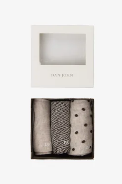 3-pack calzini multi fantasia beige