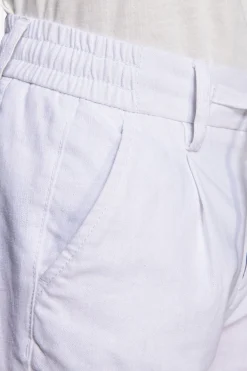 Pantalaccio misto lino bianco Kids