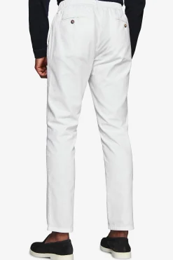 Pantalaccio misto lino bianco