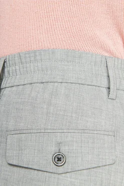 Pantalaccio tela melange grigio