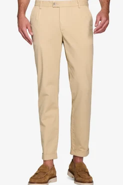 Pantalone armaturato ecru