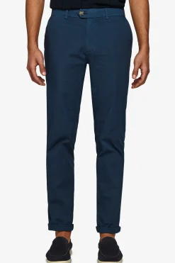 Pantalone chino cavalry stretch blu