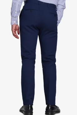 Pantaloni armaturati blu slim