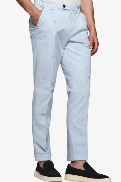 Pantaloni armaturati celeste