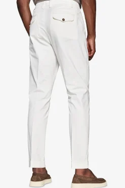 Pantaloni armaturati panna