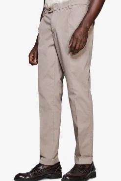 Pantaloni armaturati tortora