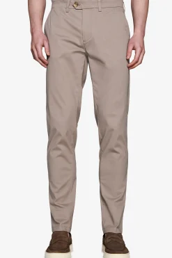 Pantaloni chino tortora