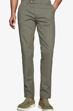 Pantaloni chino verdi