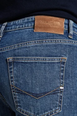 Pantaloni denim blu scuro