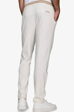 Pantaloni felpati panna DNJ