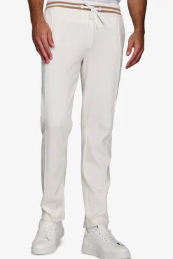 Pantaloni felpati panna DNJ