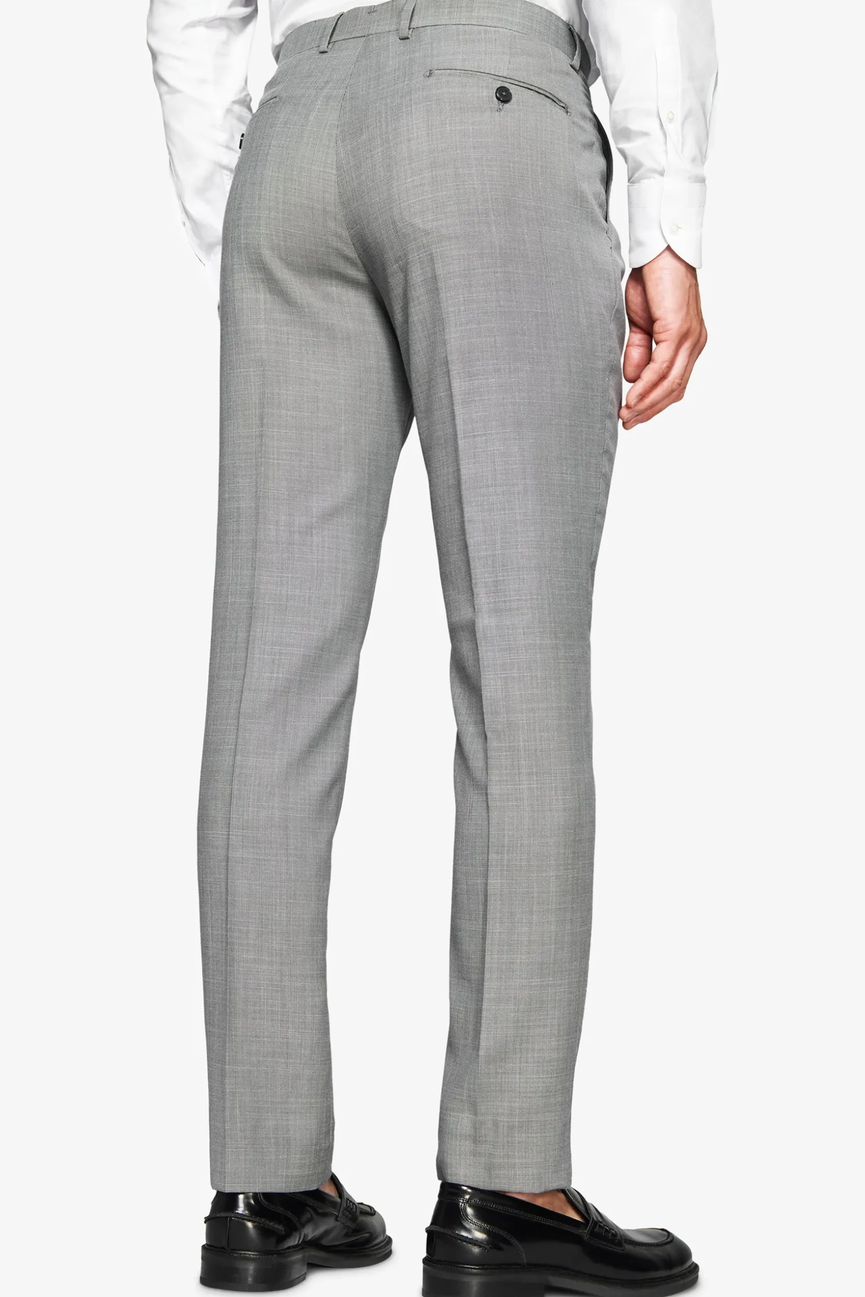 Pantaloni in grisaglia grigi