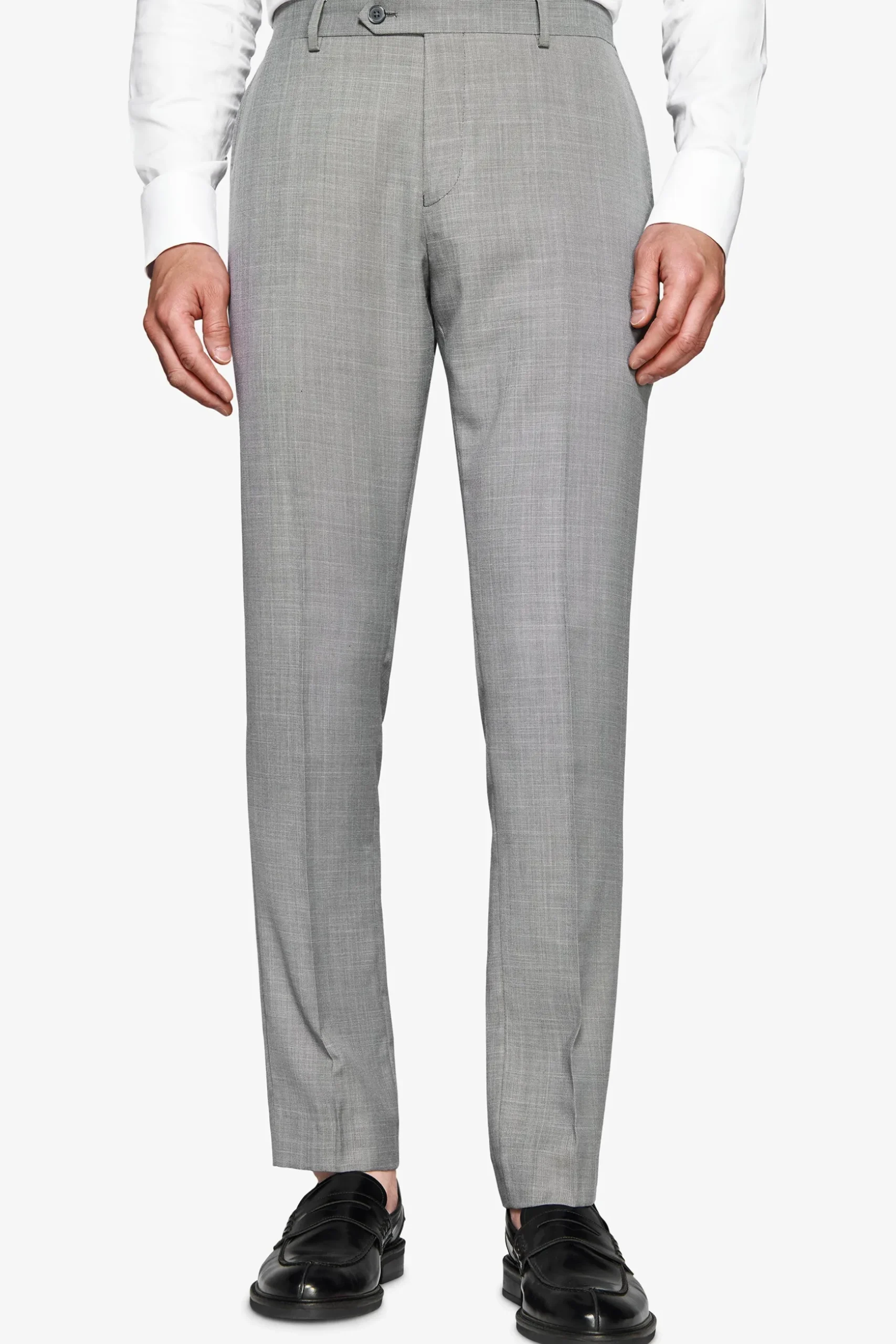 Pantaloni in grisaglia grigi