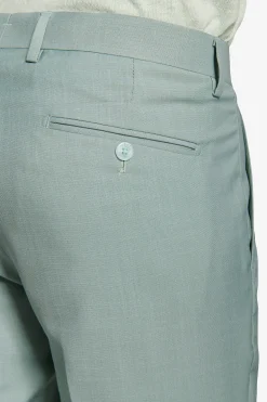Pantaloni in grisaglia menta