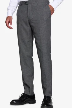 Pantaloni occhio di pernice antracite
