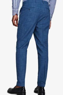 Pantaloni tela fiammata royal