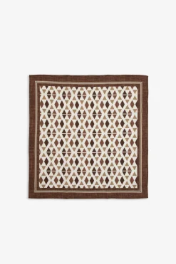 Pashmina fantasia rombi tabacco Kids