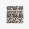 Pochette disegno cashmere blu