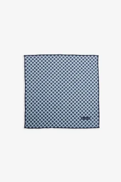 Pochette micro fantasia blu