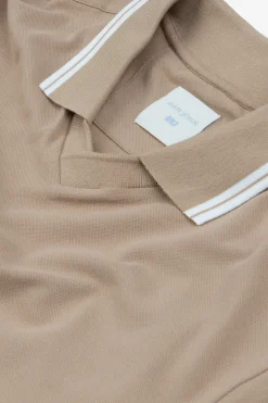 Polo piquet cammello DNJ