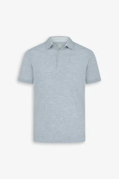 Polo piquet grigio chiaro