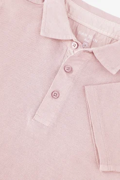 Polo piquet rosa Kids