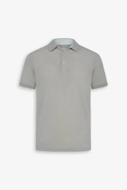 Polo piquet sabbia