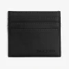 Portacarte in saffiano nero