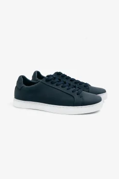 Sneakers in ecosuede blu