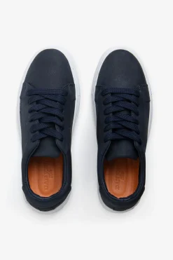 Sneakers in ecosuede blu Kids