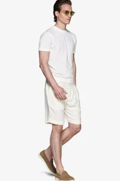 T-shirt armaturata panna