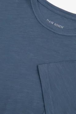 T-shirt girocollo con taschino avion