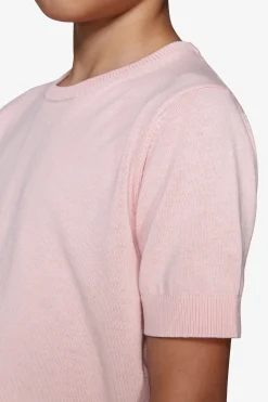 T-shirt in maglia rosa Kids