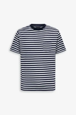 T-shirt rigata blu