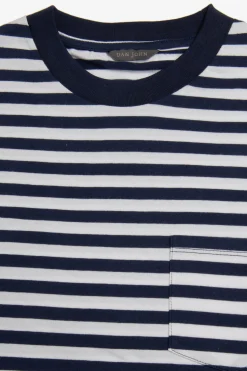 T-shirt rigata blu