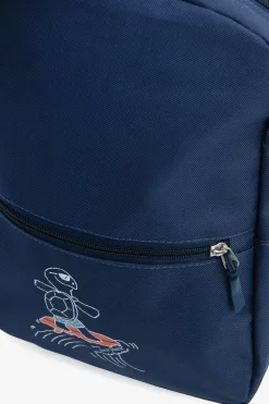 Zaino tecnico con stampa blu Kids